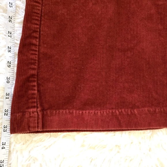 Boden Sienna Brown Cordouroy Flare Pants size 16L - Picture 11 of 16